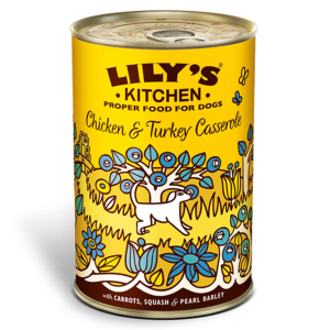 Lily's Kitchen Chicken & Turkey Casserole Wet Dog Food 400g