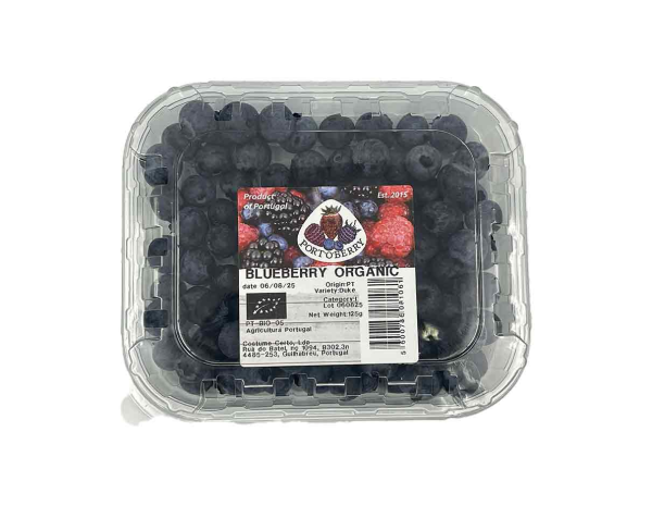 Organic Blueberries 125g